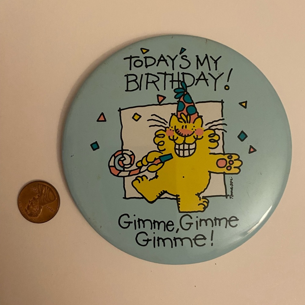 American Greetings Birthday Button